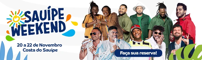 Faça sua reserva no Sauípe Weekend 2025