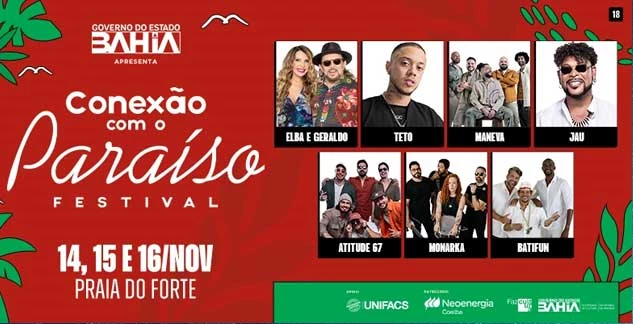Festival Conexão com o Paraíso 2025