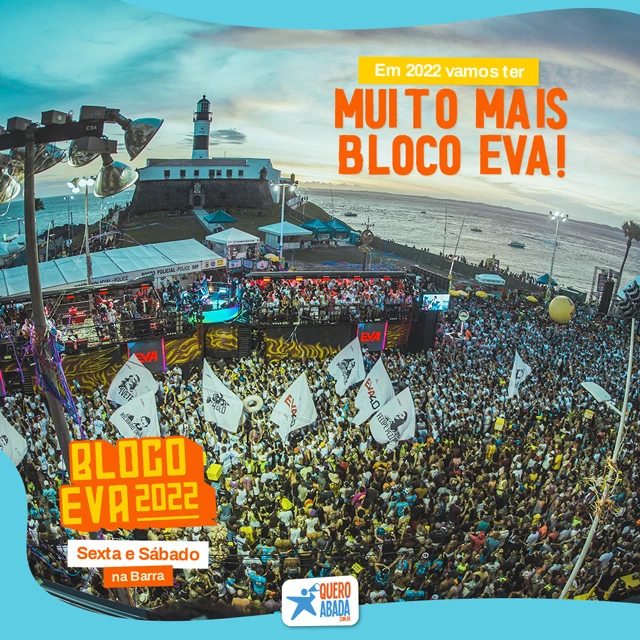 Comprar abadá bloco Eva carnaval de salvador 2022
